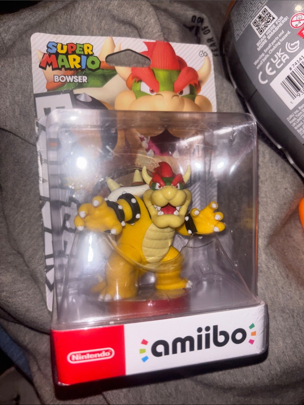 Nintendo Bowser Yellow & Red Amiibo Figure